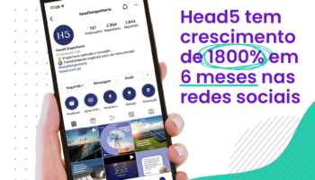 HEAD5 tem crescimento de 1800% em 6 meses nas redes