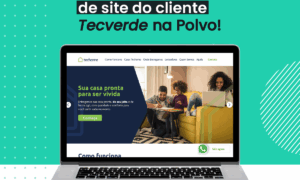 Desenvolvimento do site Techome para o cliente Tecverde