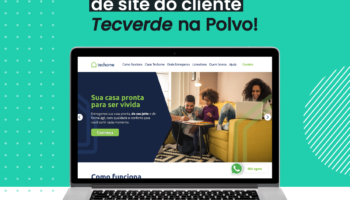 Desenvolvimento do site Techome para o cliente Tecverde