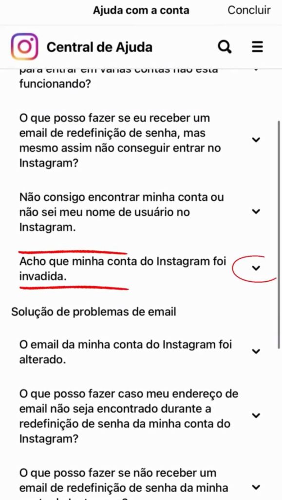 Ajuda por favor!! Minha conta no Instagram foi hackeada.