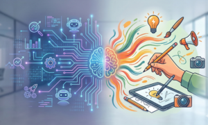 Inteligência artificial no marketing: como conciliar tecnologia com criatividade humana